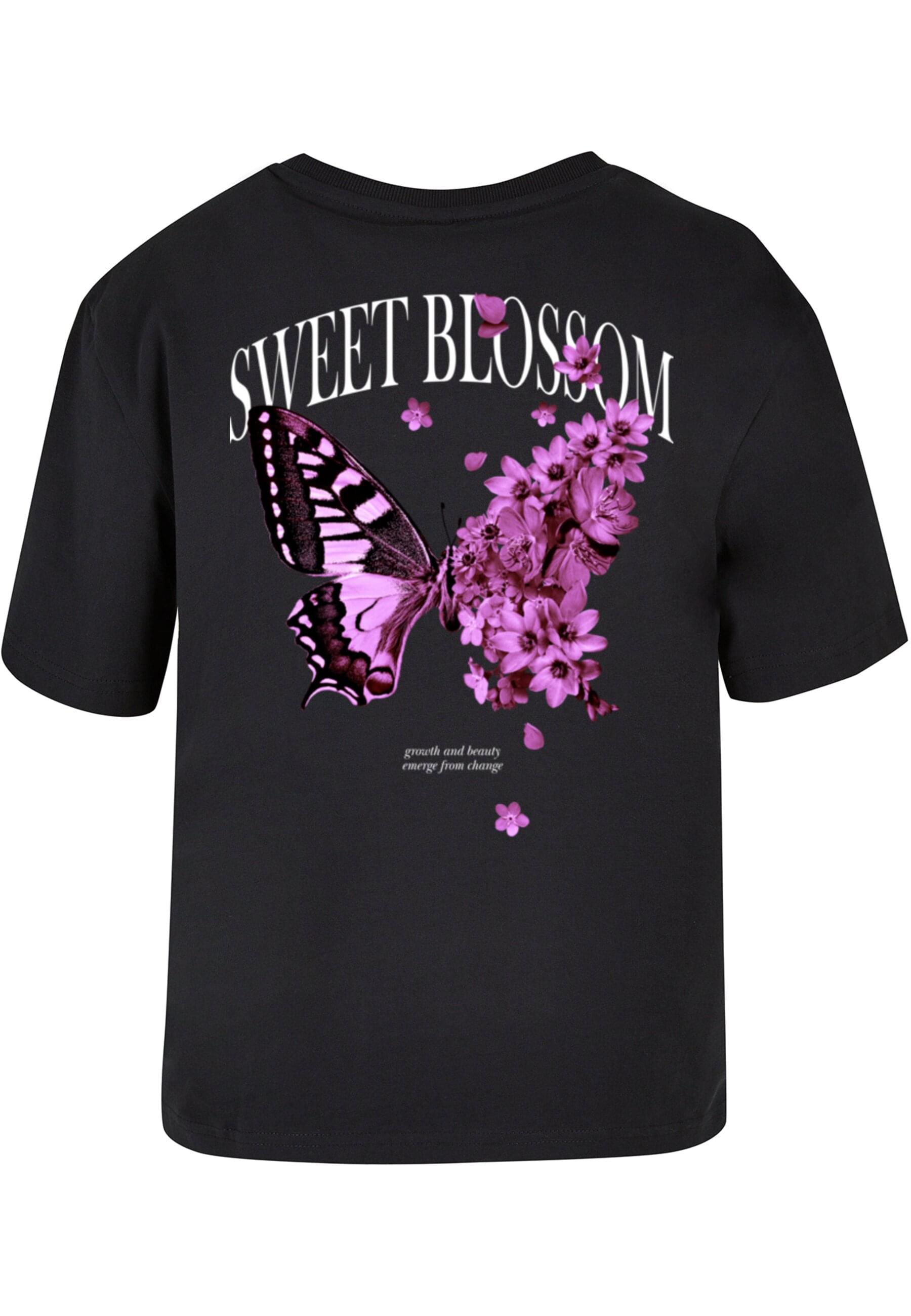 Miss Tee T-Shirt "Miss Tee Damen Sweet Blossom And Beauty Tee" günstig online kaufen