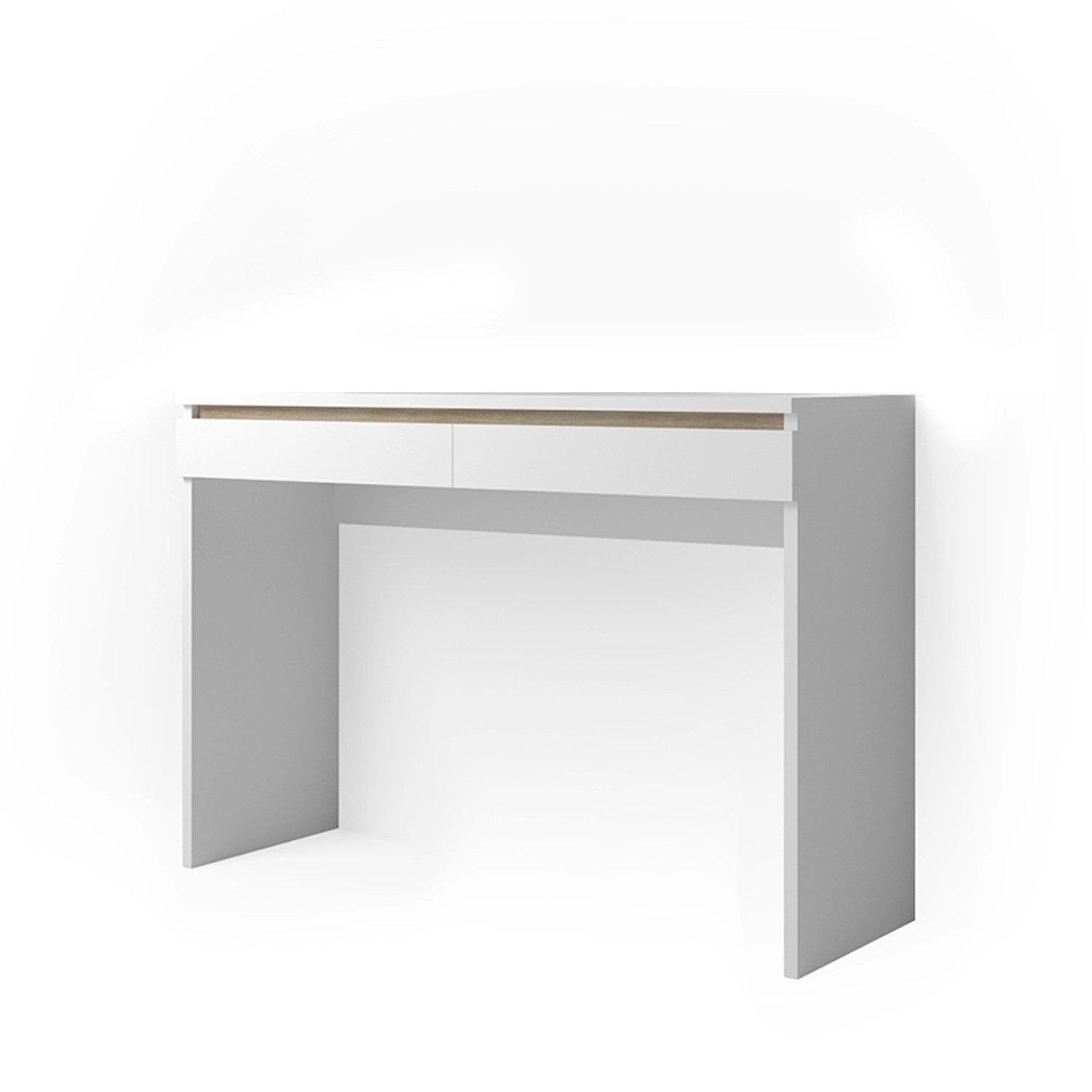 Vicco Schminktisch Emma, Weiß/Sonoma, 120 cm günstig online kaufen