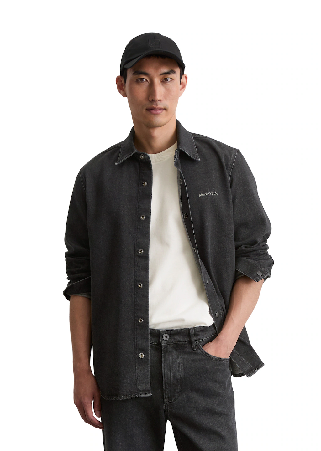 Marc OPolo Jeanshemd "made with CIRCULOSE" günstig online kaufen