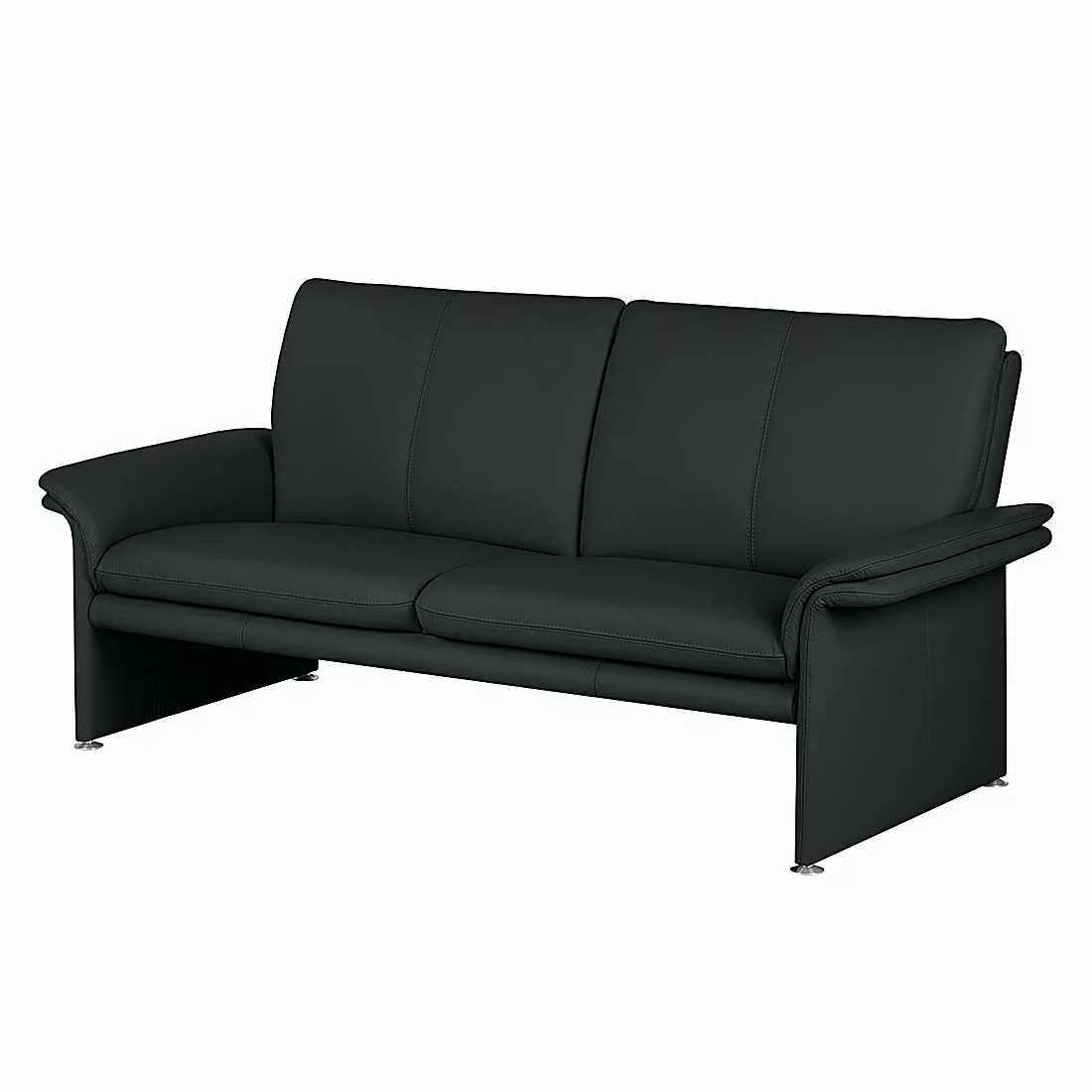 home24 Modoform Sofa Capri 2,5-Sitzer Anthrazit Echtleder 196x90x88 cm (BxH günstig online kaufen