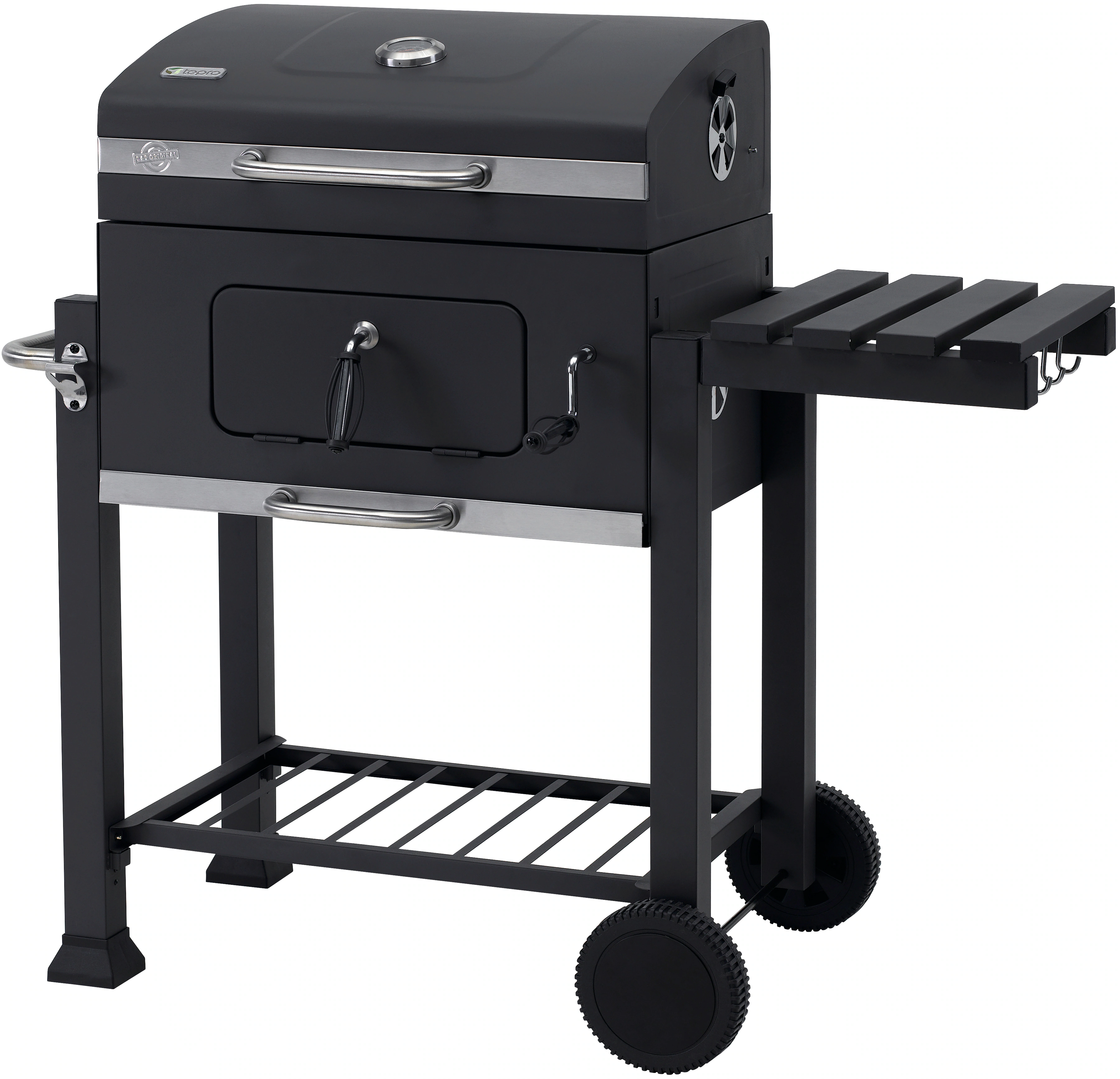 Tepro Holzkohlegrill "Grillwagen Toronto Click", BxTxH: 115x67x107 cm günstig online kaufen