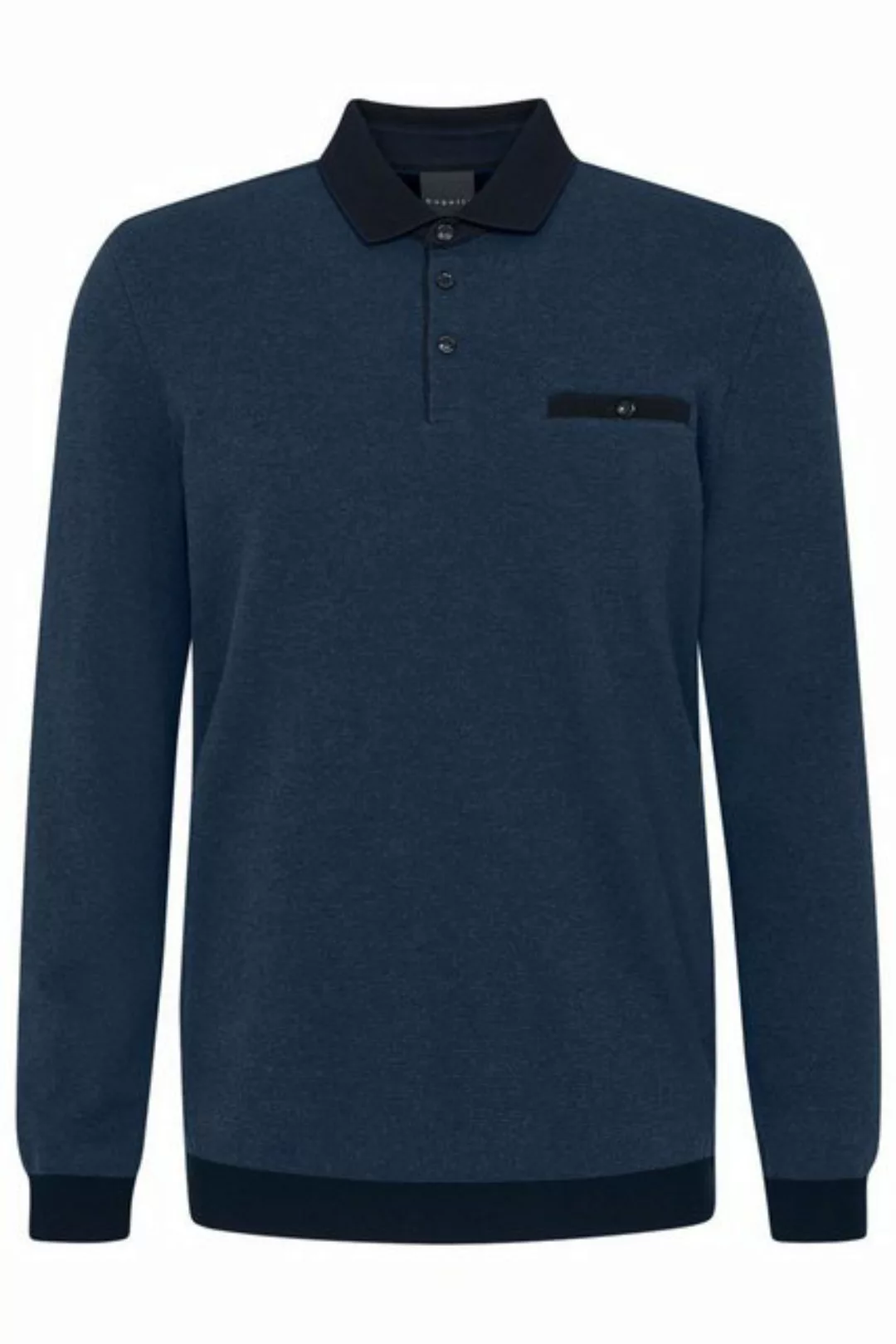 bugatti Poloshirt HERREN POLO 1/1 ARM, marine günstig online kaufen