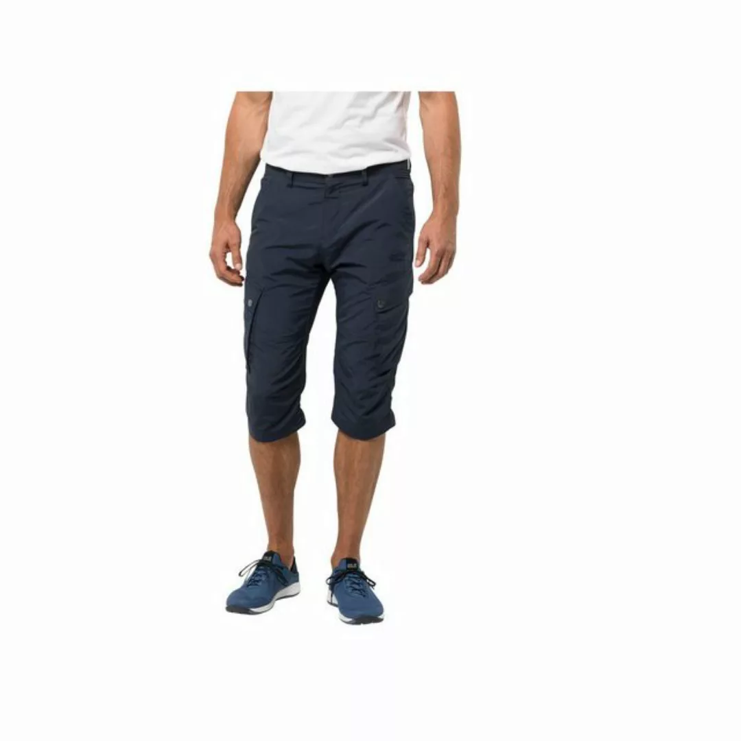 Jack Wolfskin Stoffhose dunkel-blau regular (1-tlg) günstig online kaufen