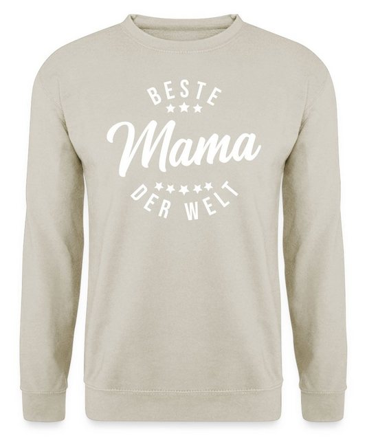 Quattro Formatee Sweatshirt Beste Mama der Welt - Mama Muttertag Mutter Uni günstig online kaufen