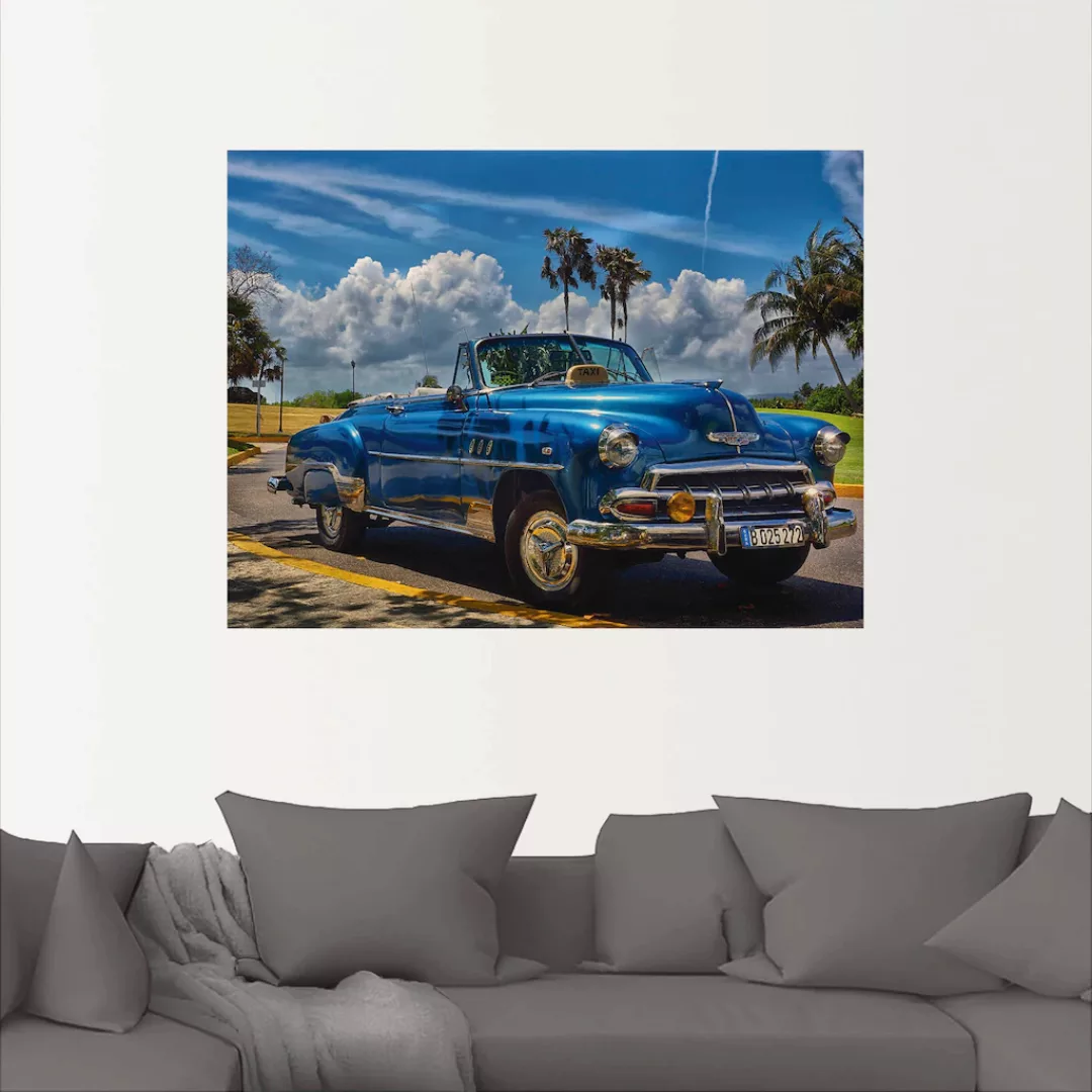 Artland Wandbild »Havanna Flair«, Auto, (1 St.), als Alubild, Outdoorbild, günstig online kaufen