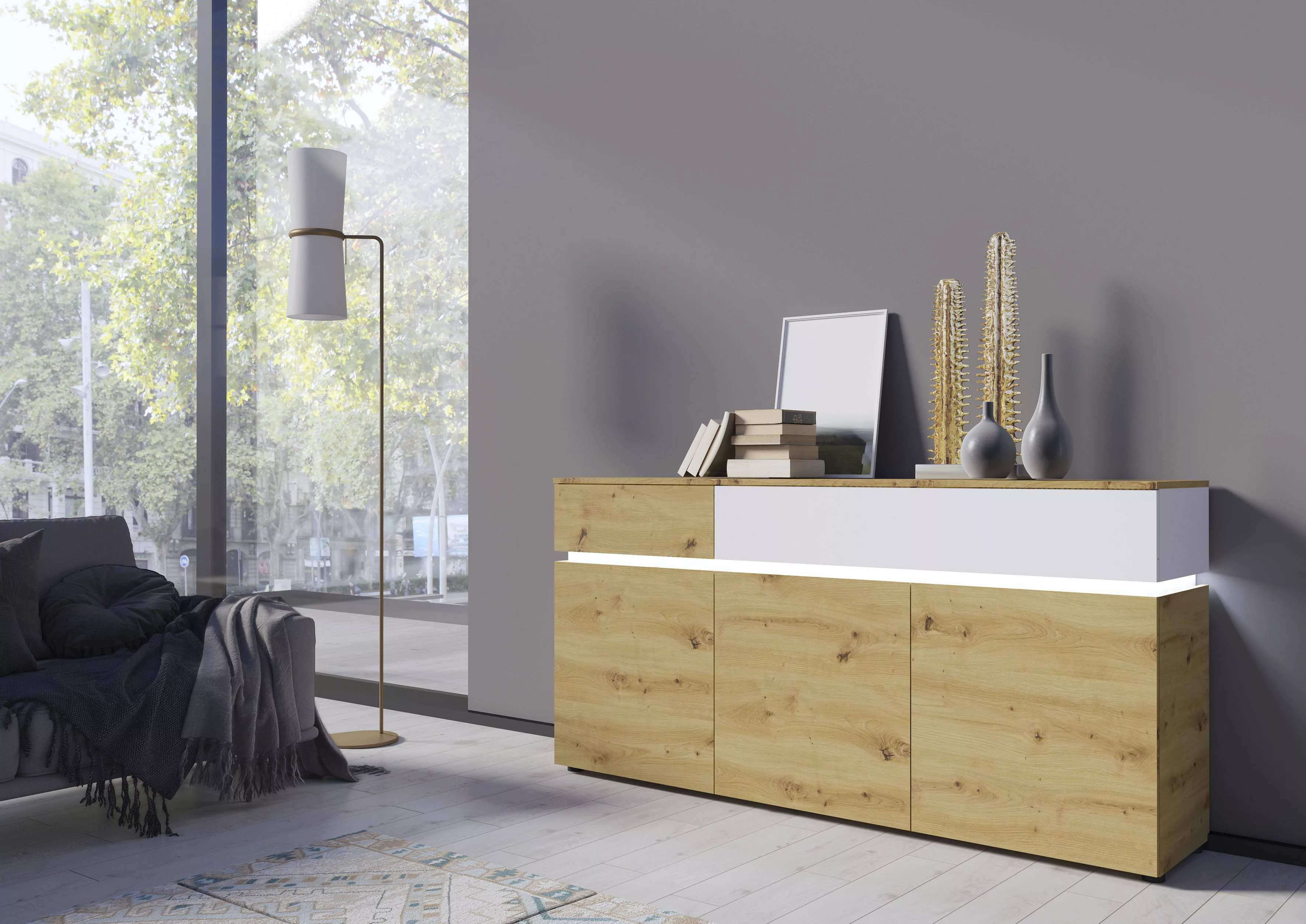 INOSIGN Sideboard "Luci", Breite 180, 5 cm günstig online kaufen