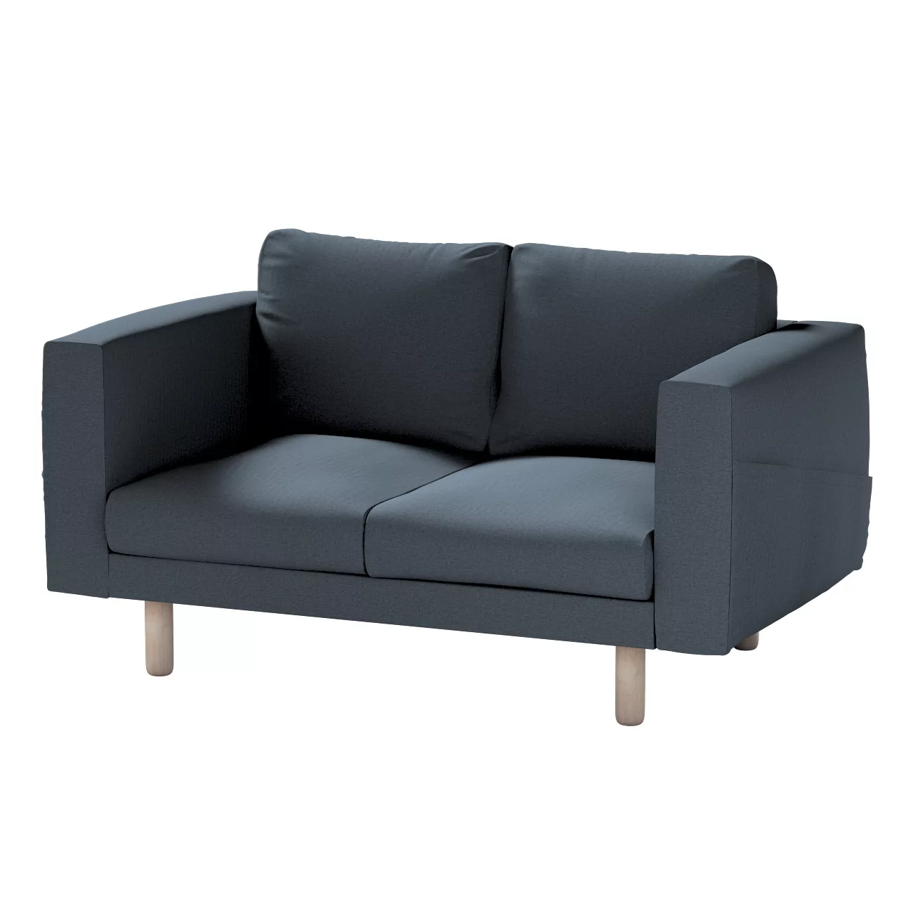 Bezug für Norsborg 2-Sitzer Sofa, Dunkelblau, Norsborg 2-Sitzer Sofabezug, günstig online kaufen