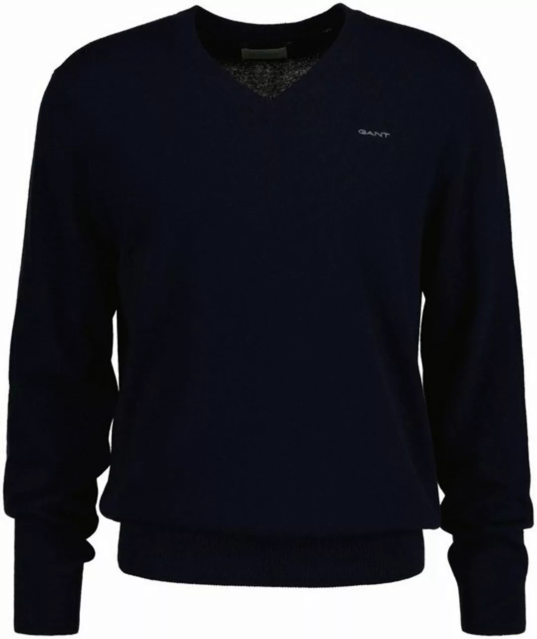 Gant V-Ausschnitt-Pullover Extrafine Lambswool V-Neck Lammwolle, Premium, H günstig online kaufen