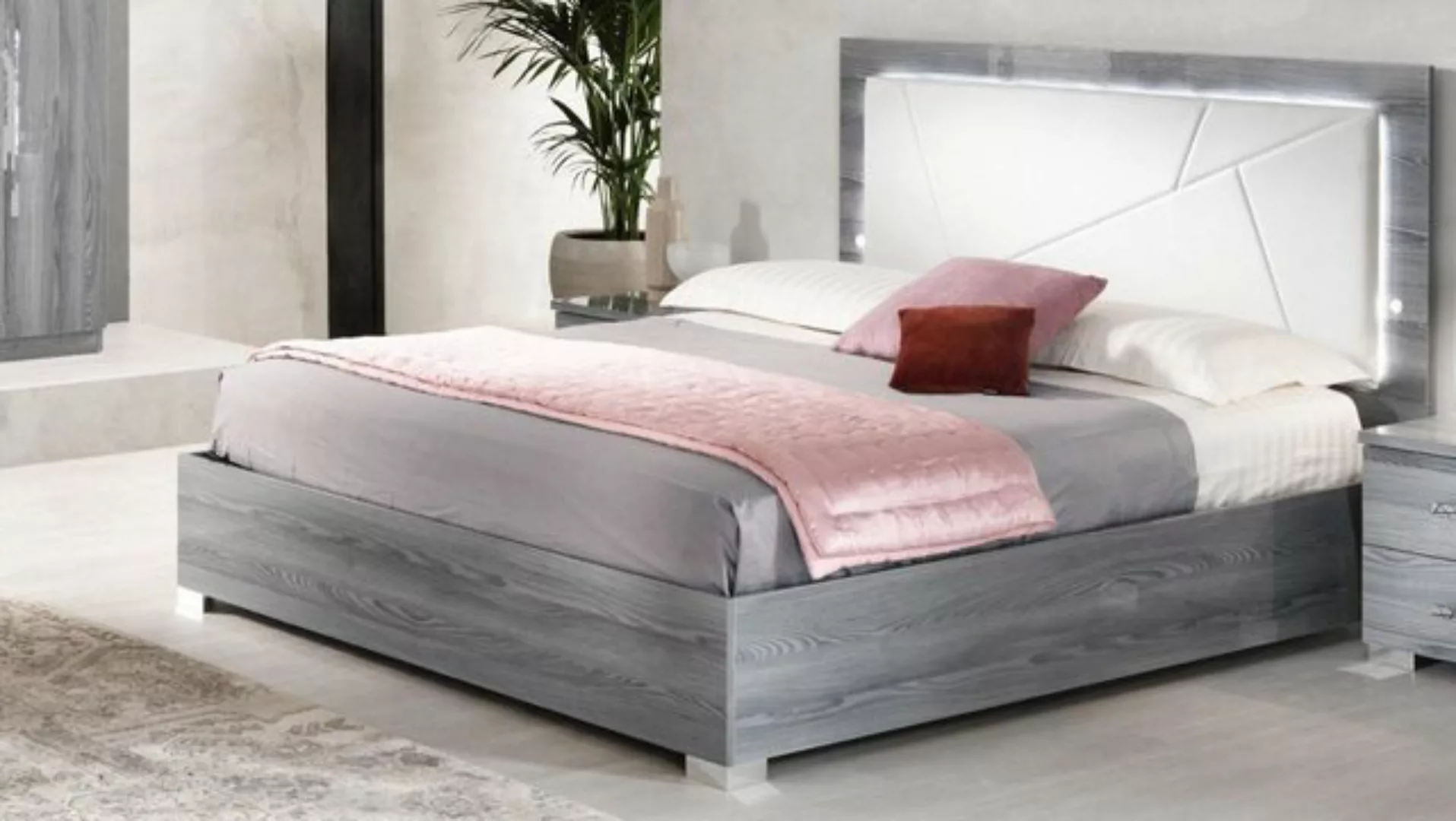 Xlmoebel Bett Schlafzimmer Bett Italienische Möbel Luxus Hotel Holz (1-tlg. günstig online kaufen