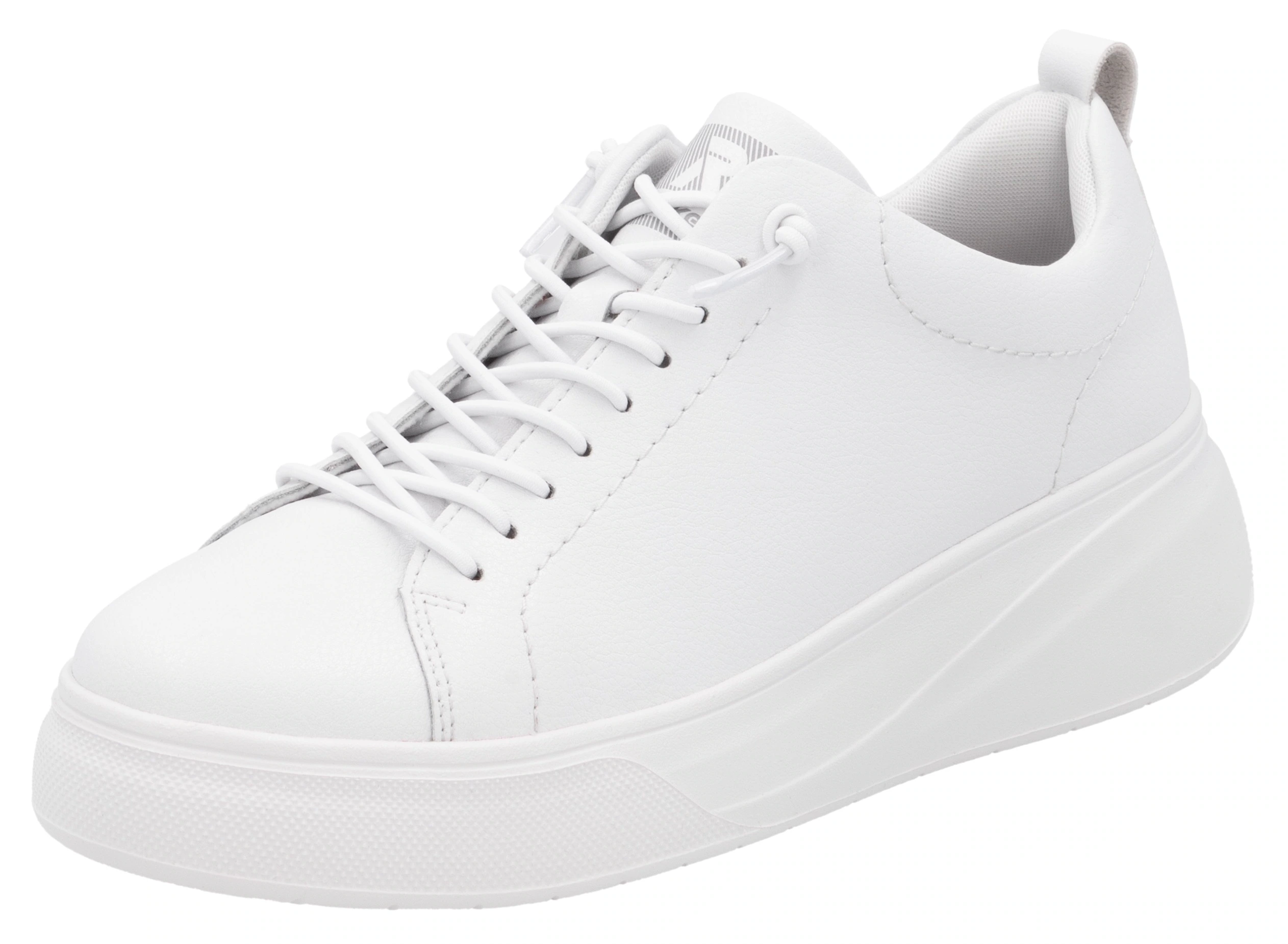 RIEKER Sport Plateausneaker, Freizeitschuh, Halbschuh, Schnürschuh mit Scha günstig online kaufen