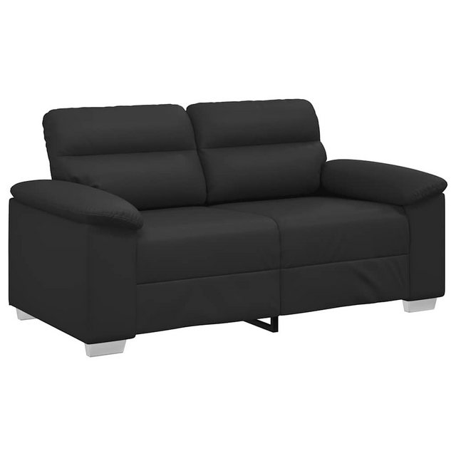 vidaXL Sofa 2-Sitzer-Sofa Schwarz 120 cm Kunstleder günstig online kaufen