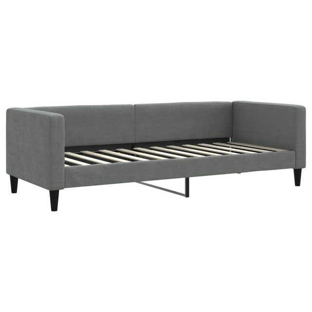 vidaXL Gästebett Tagesbett Dunkelgrau 80x200 cm Stoff Gästebett Gästecouch günstig online kaufen