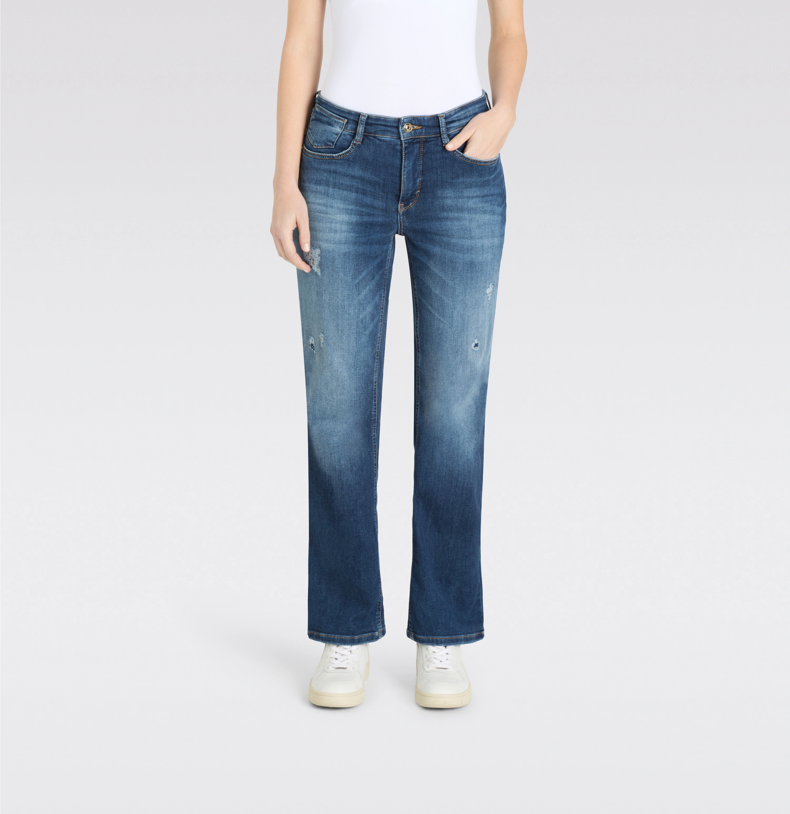 MAC Bootcut-Jeans "LAURA", im Five-Pocket Style günstig online kaufen