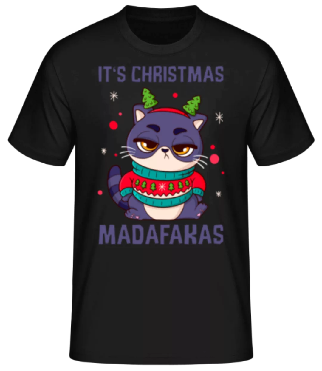 Christmas Madafakas · Männer Basic T-Shirt günstig online kaufen