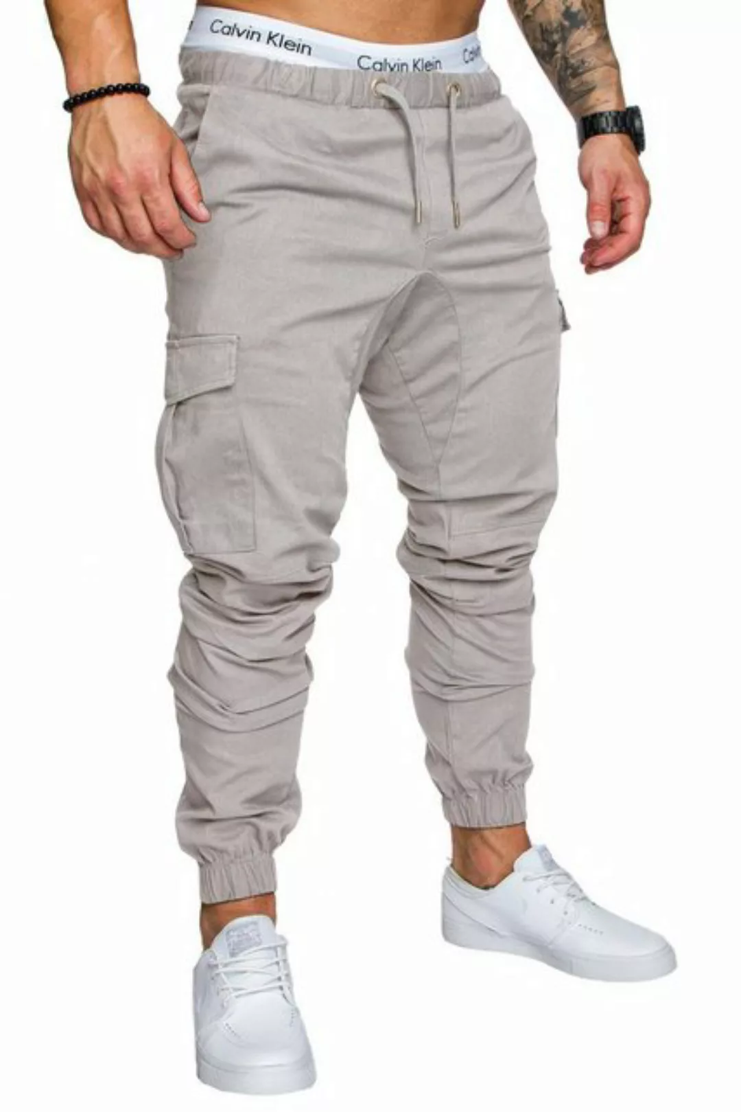 Amaci&Sons Chinohose LOS ANGELES Cargo Jogger-Chino günstig online kaufen