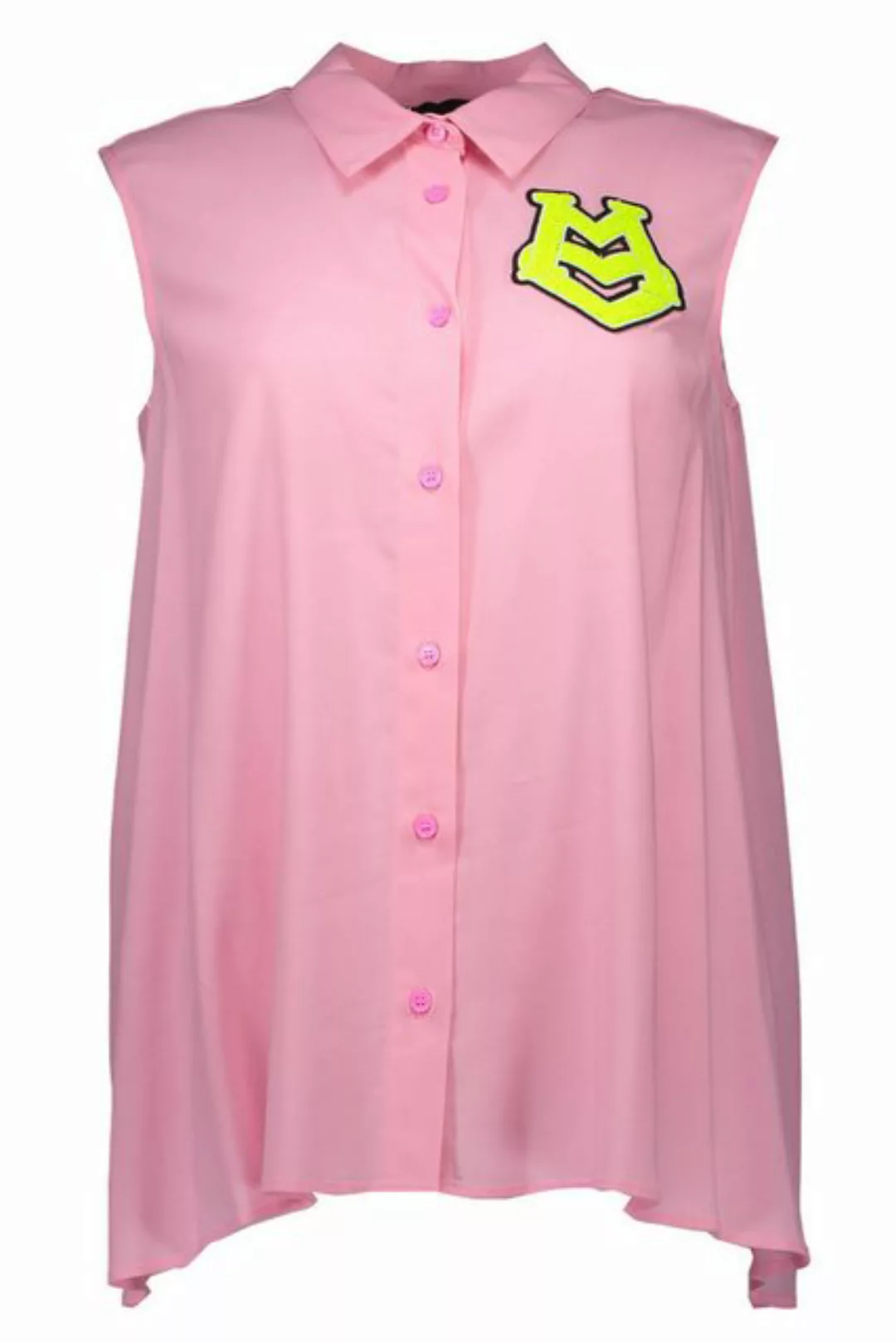 LOVE MOSCHINO Blusenshirt Stylische Rosa Damenbluse mit italienischem Krage günstig online kaufen