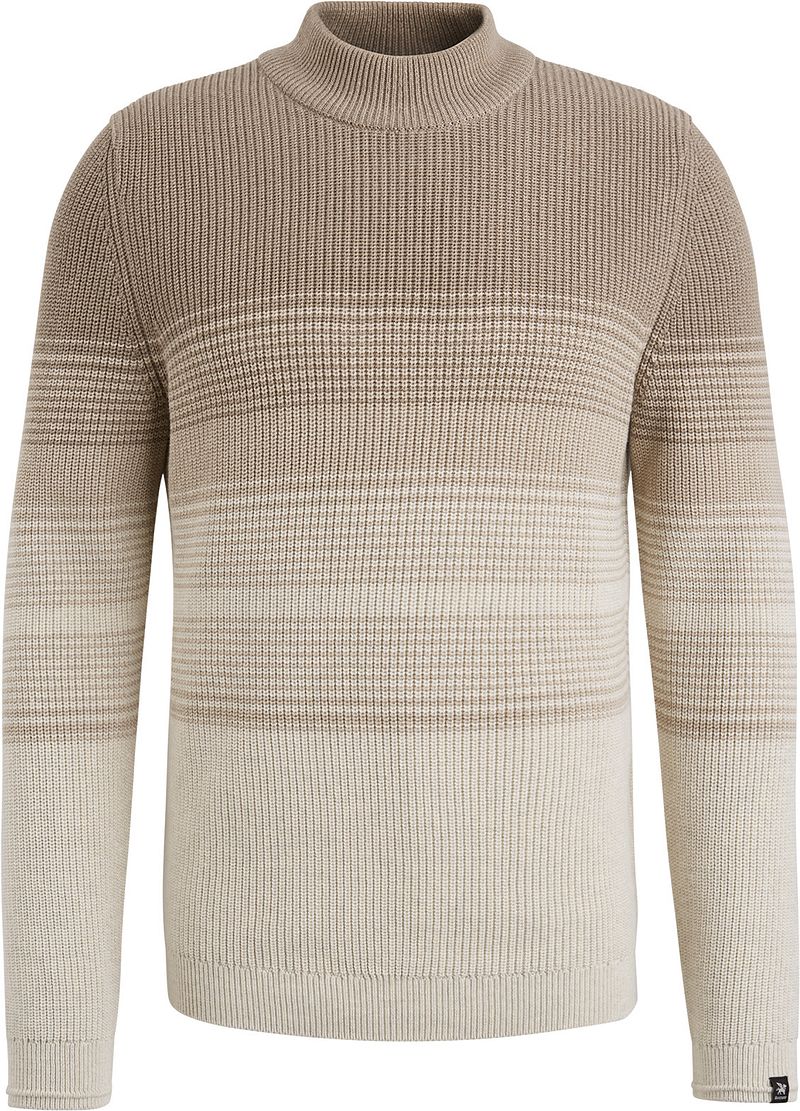 Vanguard Knitted Pullover Streifen Beige - Größe XXL günstig online kaufen