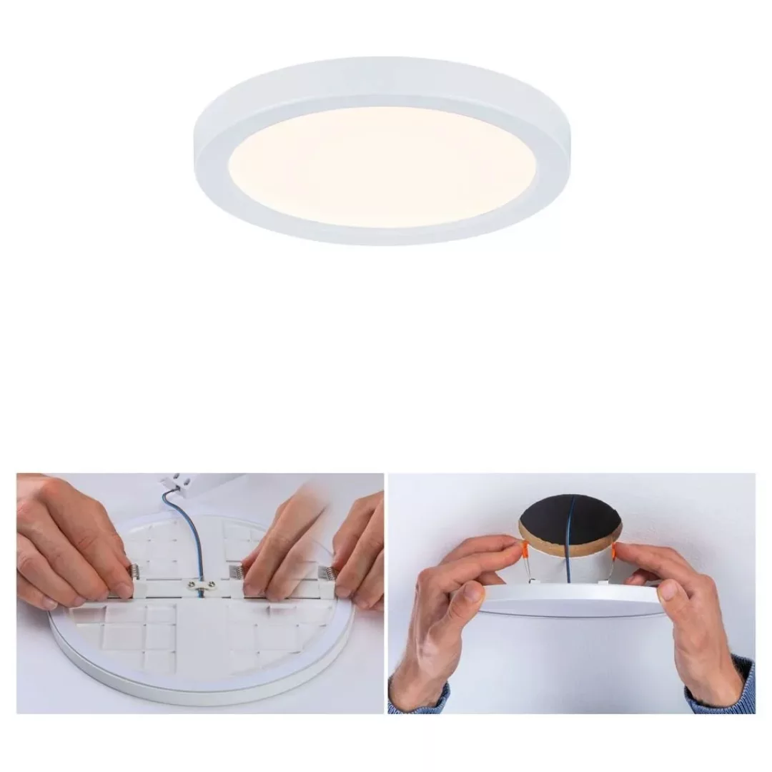 Paulmann LED-Panel Areo 3.000K eckig 17,5 cm weiß günstig online kaufen