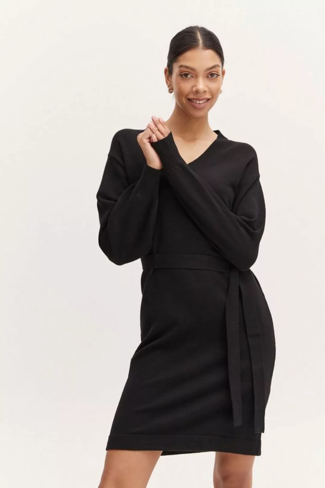 b.young Strickkleid BYNONINA VNECK DRESS - 20811914 günstig online kaufen