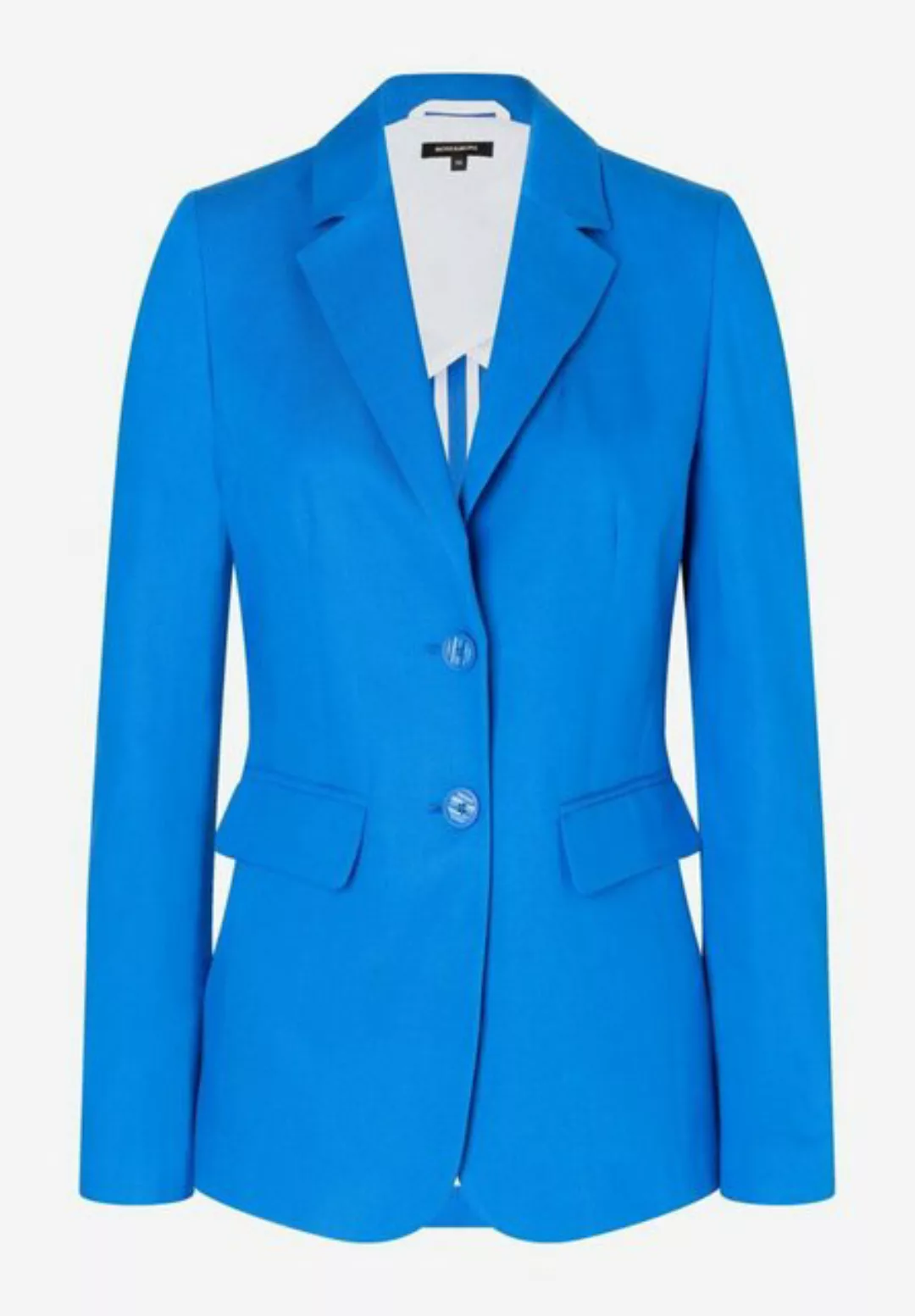 Leinen/Lyocell Blazer, magic blue, Sommer-Kollektion günstig online kaufen