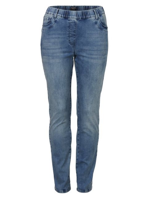 VIA APPIA DUE 5-Pocket-Jeans im unifarbenen Look günstig online kaufen