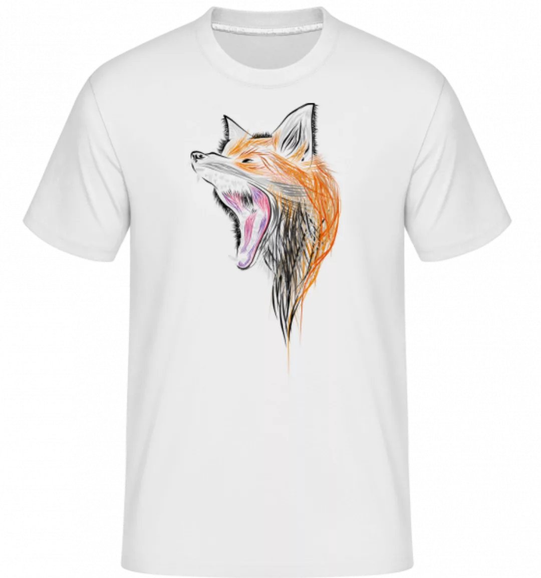 Brüllender Fuchs · Shirtinator Männer T-Shirt günstig online kaufen
