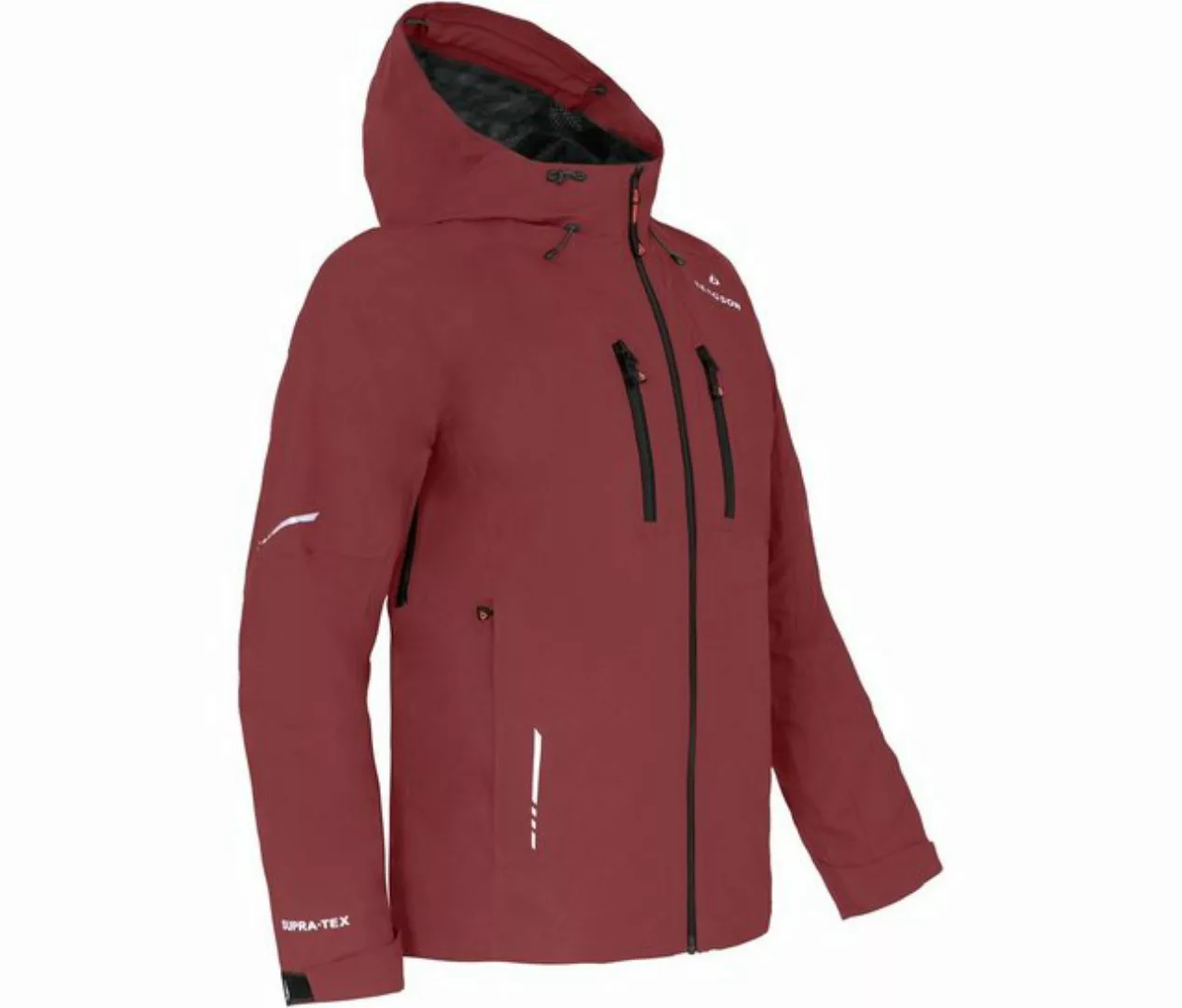 Bergson Outdoorjacke SKIEN Herren Regenjacke, recycelt, Netzfutter, 20000 m günstig online kaufen