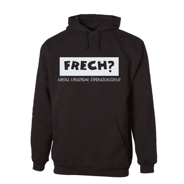 G-graphics Hoodie Frech? Nein, verbal überlegen! Unisex mit trendigem Front günstig online kaufen