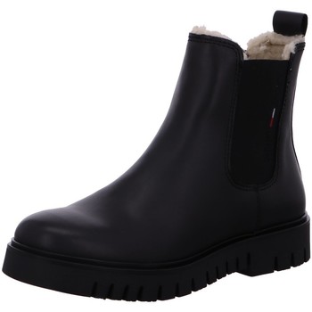 Tommy Jeans  Stiefel Stiefeletten Warmlined Chelsea Boot EN0EN01572 BDS blk günstig online kaufen