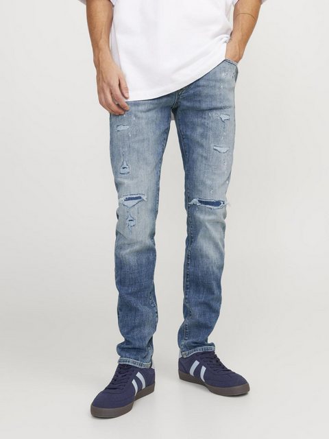 Jack & Jones Slim-fit-Jeans "JJIGLENN JJBLAIR GE 702 SN" günstig online kaufen