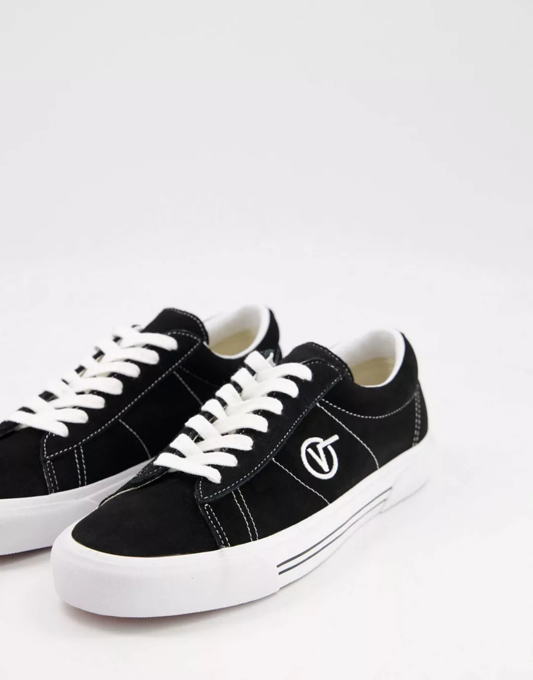 Vans – Sid – Sneaker aus Wildleder in Schwarz günstig online kaufen