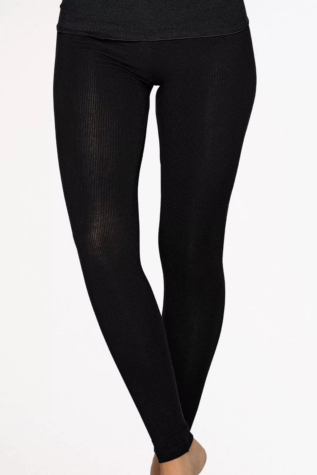 Nina von C Leggings, Merino Wool Silk 36 schwarz günstig online kaufen