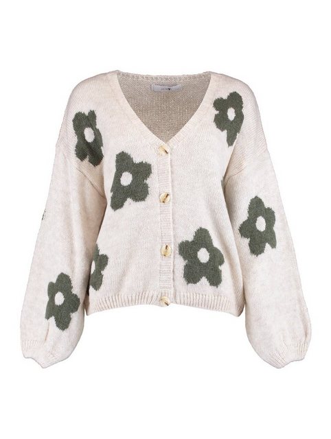 HaILY’S Strickjacke LS A CD Fl44ower günstig online kaufen