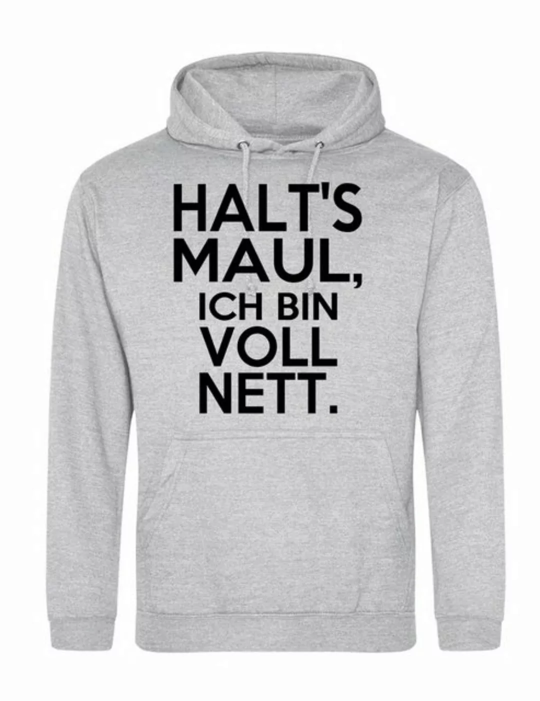 Youth Designz Kapuzenpullover Herren Hoodie Pullover "Halts Maul ich bin vo günstig online kaufen