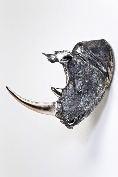 Kare Design Dekohänger "Deko Kopf Rhino Antique" günstig online kaufen