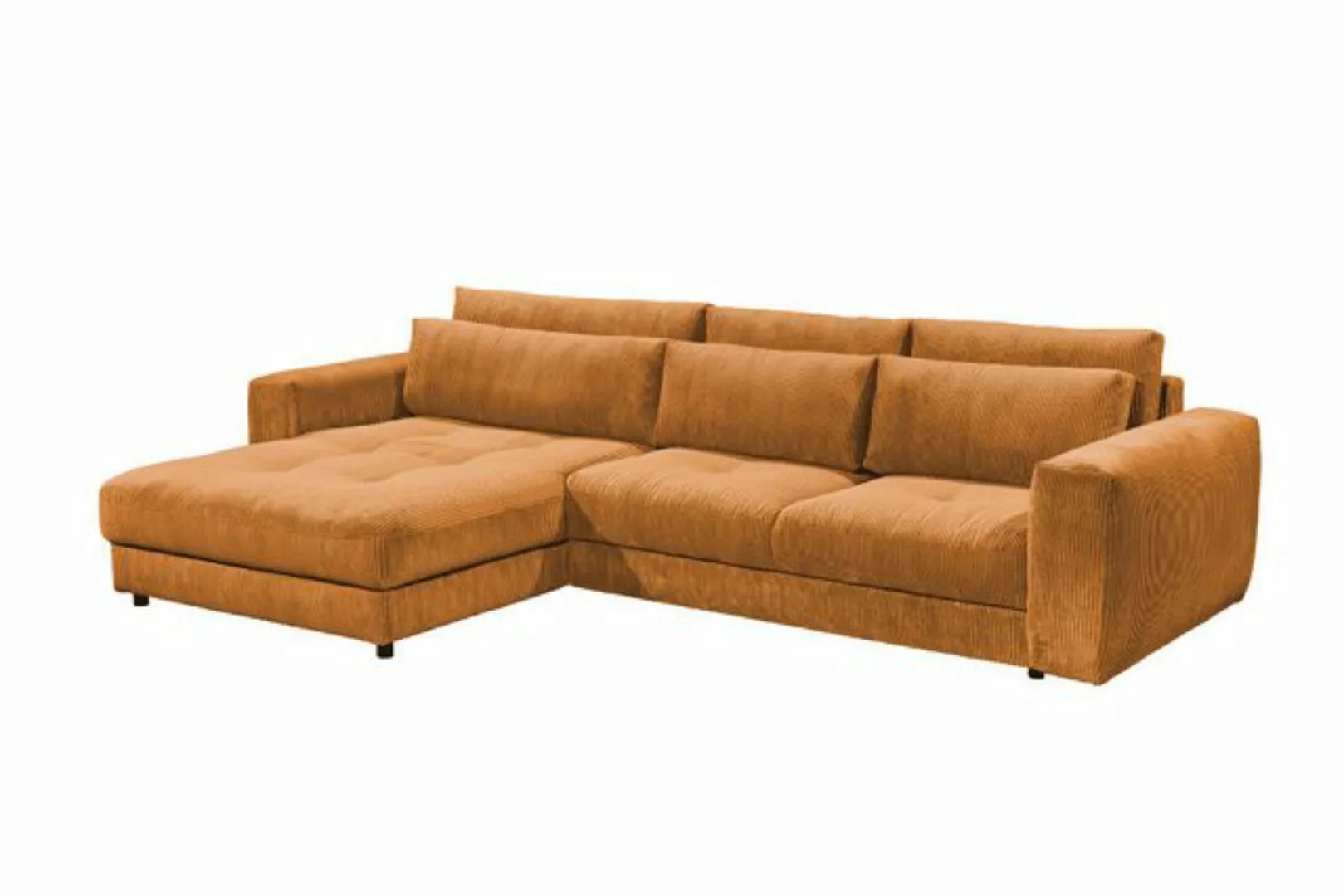 ED EXCITING DESIGN Ecksofa "Barura L-Form", frei im Raum stellbar günstig online kaufen