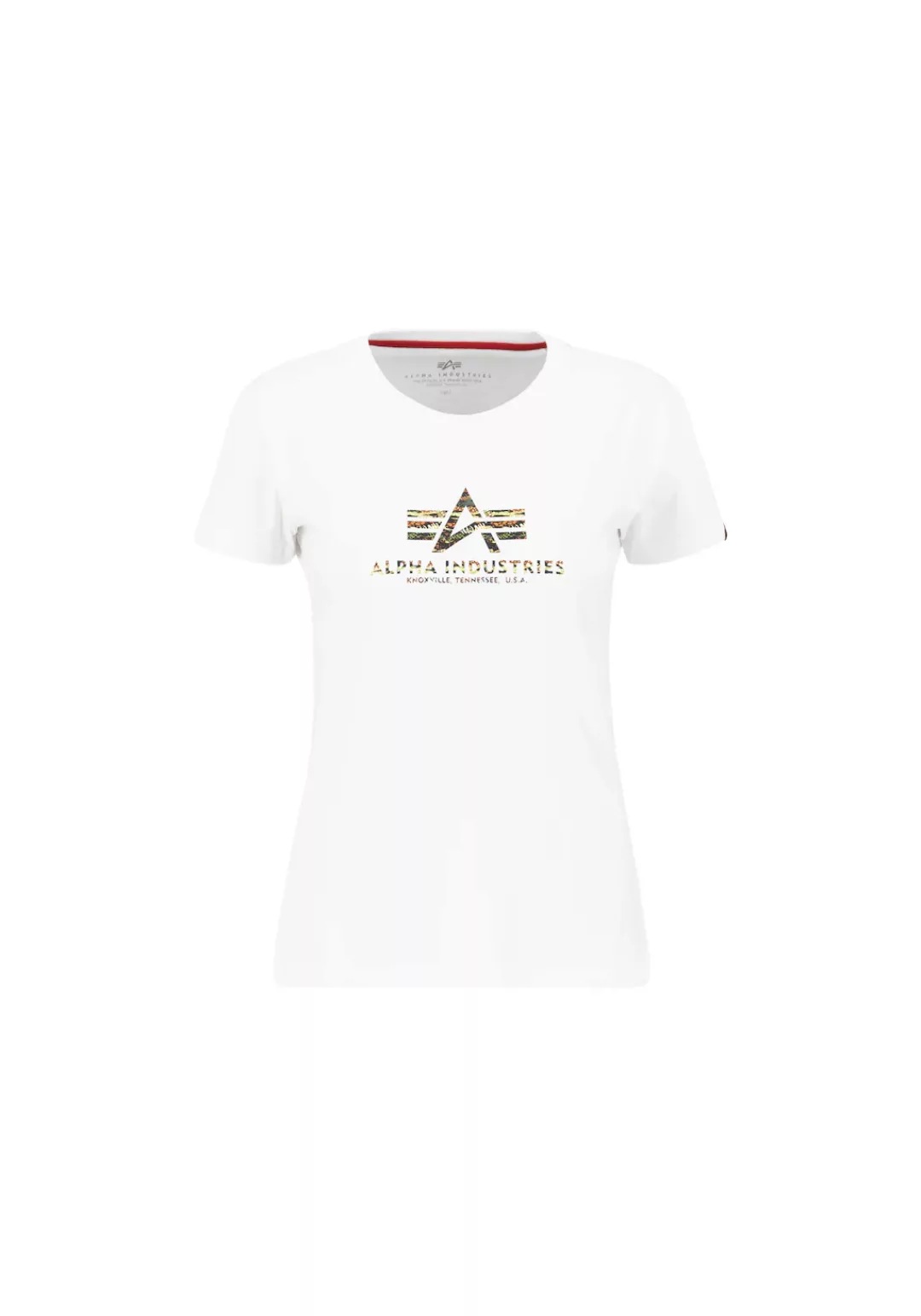 Alpha Industries T-Shirt "Alpha Industries Women - T-Shirts Basic T Camo Pr günstig online kaufen