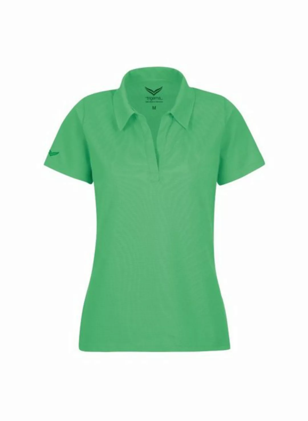 Trigema Poloshirt "TRIGEMA Poloshirt ohne Knopfleiste" günstig online kaufen