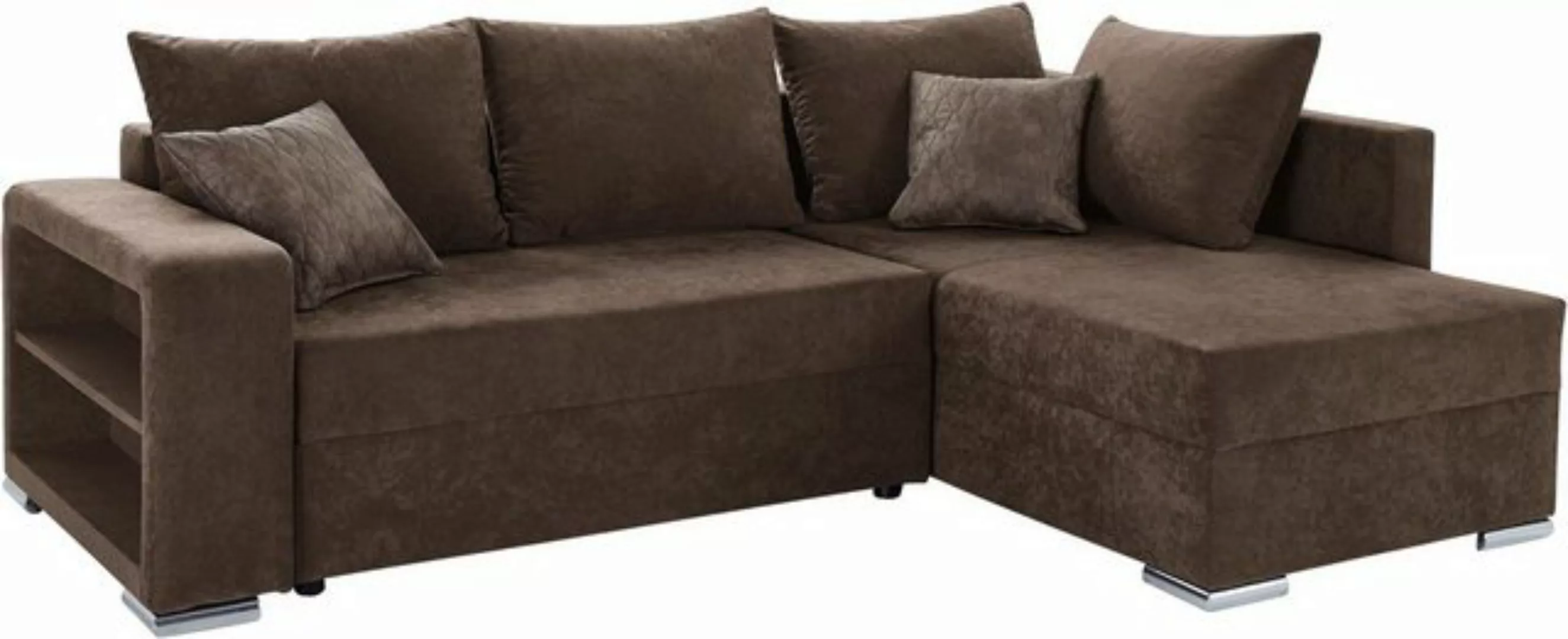 COLLECTION AB Ecksofa »John L-Form«, inklusive Bettfunktion und Bettkasten günstig online kaufen