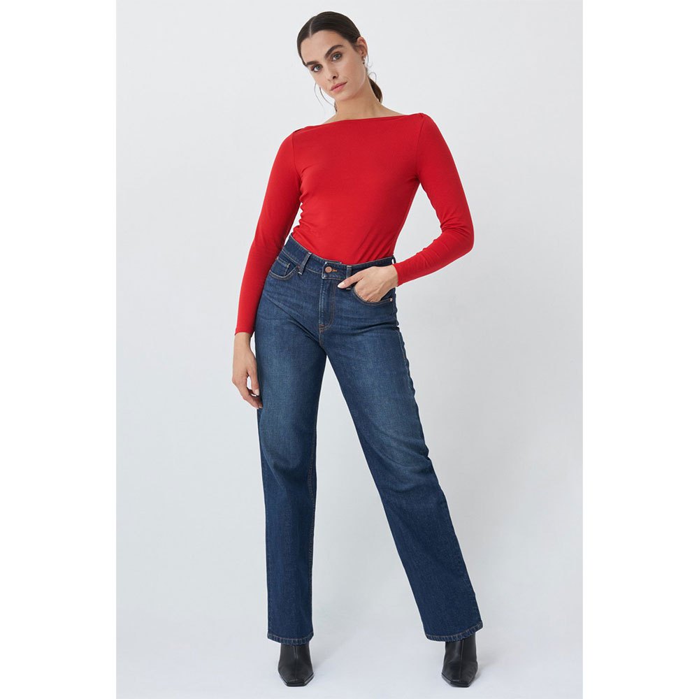Salsa Jeans 126049-701 / Timeless Tight Pullover M Red günstig online kaufen
