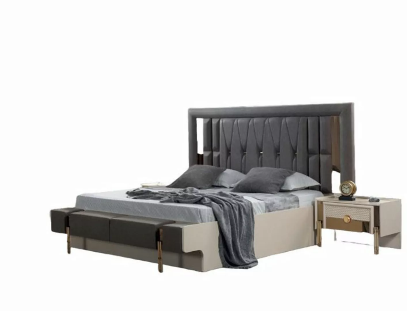 Xlmoebel Bett Modernes Design Doppelbett Luxus Schlafzimmer Möbel neu (Bett günstig online kaufen