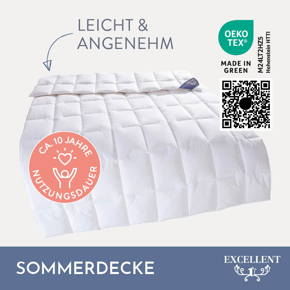 Excellent Daunenbettdecke »Zürich, Bettdecken für Sommer und Winter, Decke« günstig online kaufen