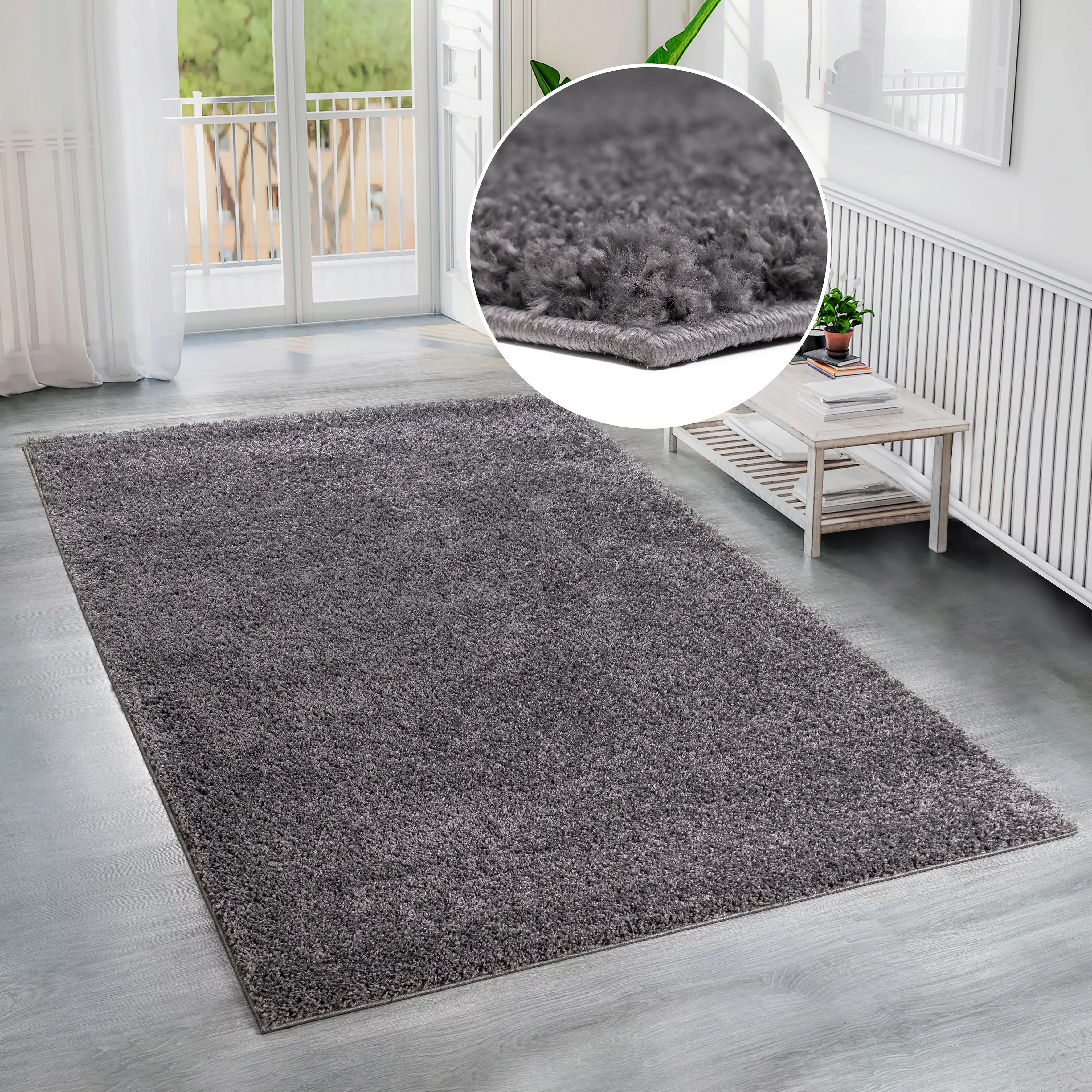 Bruno Banani Hochflor-Teppich Shaggy Soft, rechteckig, günstig online kaufen