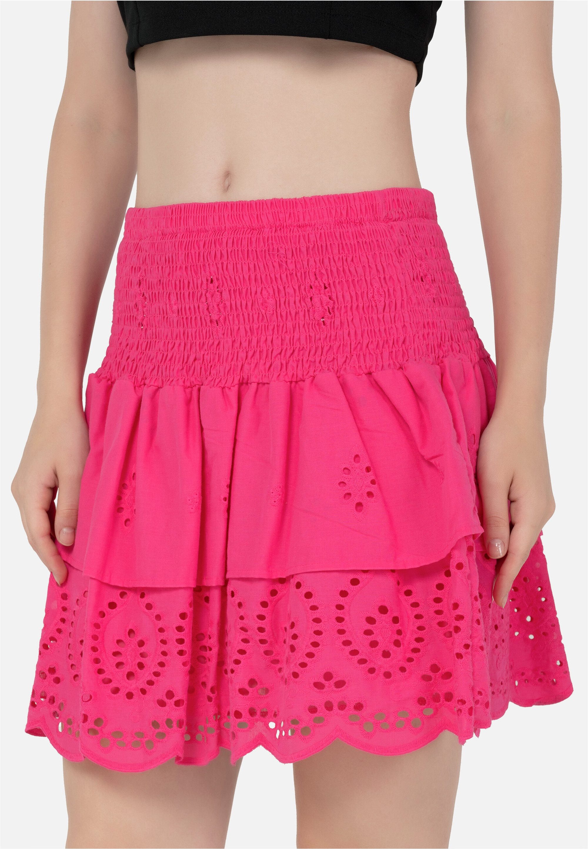 freshlions Sommerrock "Samantha", (1 tlg.), im Stufen-Design günstig online kaufen