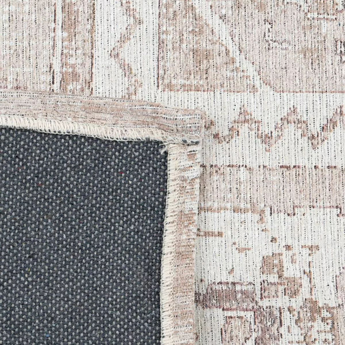 Teppich 200 X 300 Cm Baumwolle Taupe günstig online kaufen