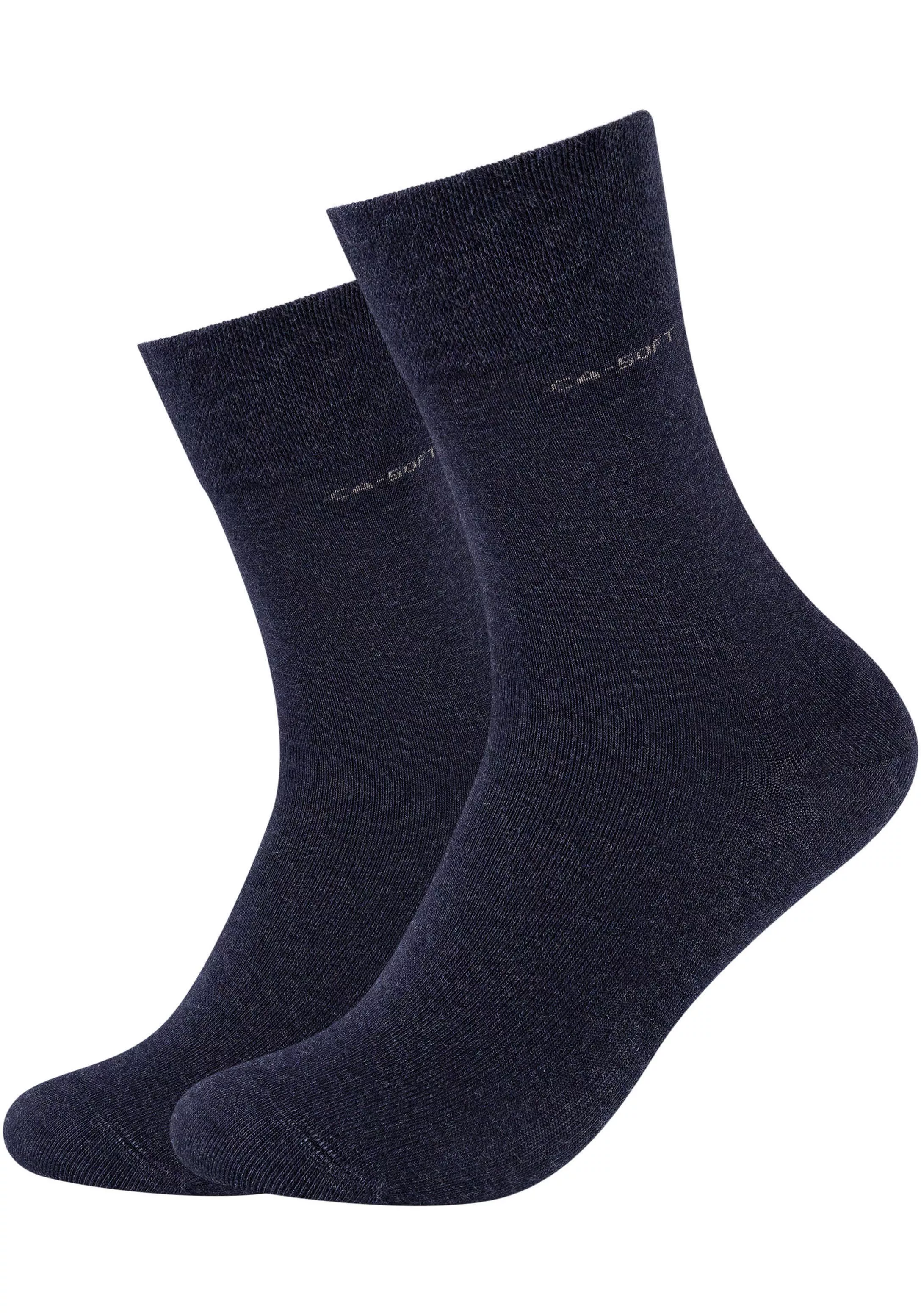 Camano Socken "ca-soft", (4er Pack), mit verstärktem Fersen- und Zehenberei günstig online kaufen