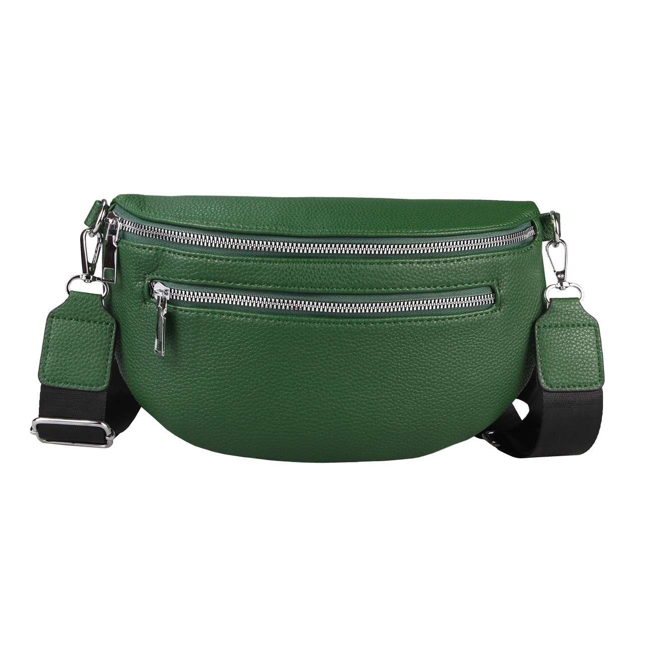 ITALYSHOP24 Bauchtasche Damen Gürteltasche Hüfttasche Bodybag günstig online kaufen