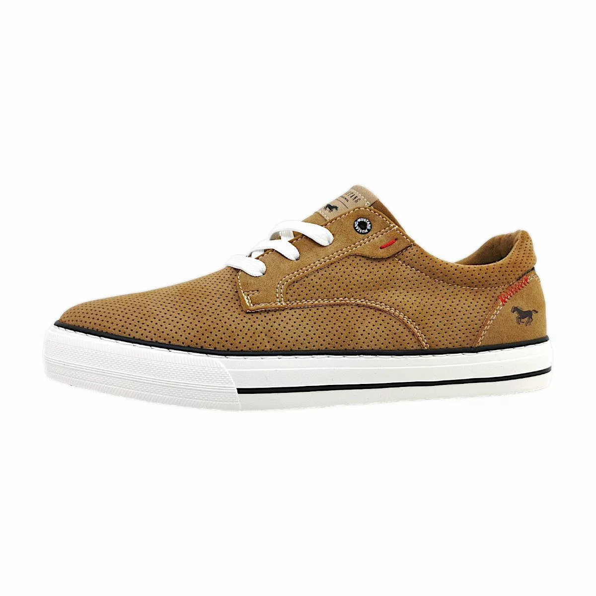 Mustang  Halbschuhe Schnuerschuhe Sneaker Hell 4198301-004-333 günstig online kaufen