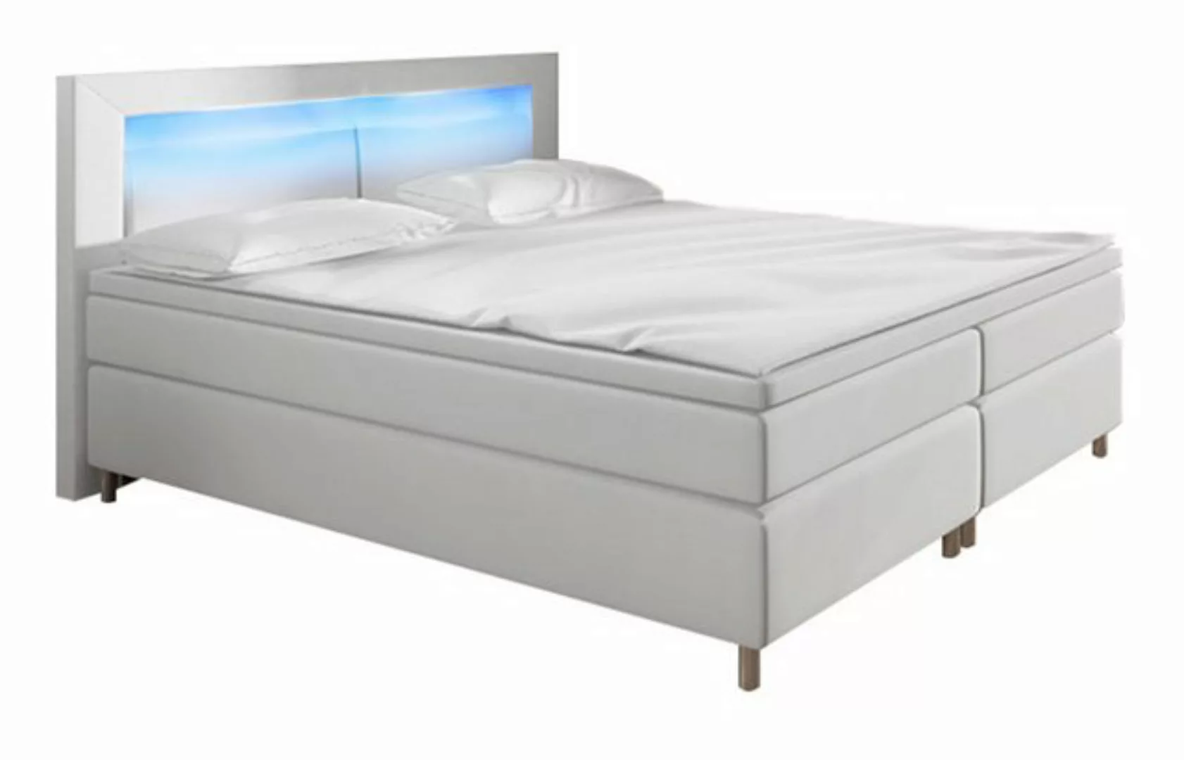 Furnix Boxspringbett Hailyn 140/160/180x200 cm Doppelbett mit Topper und LE günstig online kaufen