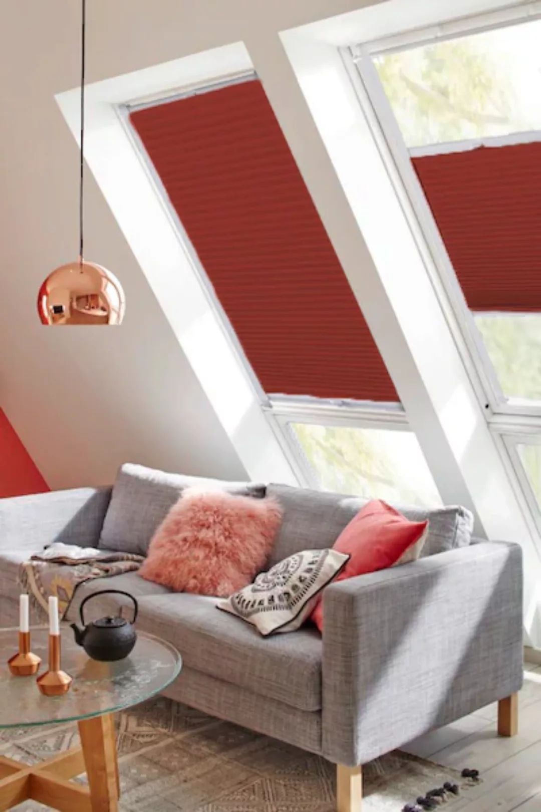 sunlines Dachfensterplissee »StartUp Style Honeycomb VD«, abdunkelnd, versp günstig online kaufen